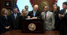 <font style='color:#000000'>Gun-safety bill becomes law in Florida</font>