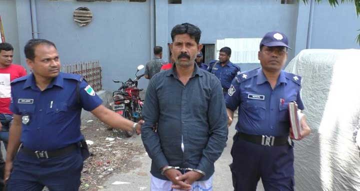 One of the two sentenced to life term for killing farmer in Jhenaidah. Photo: UNB