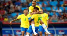 <font style='color:#000000'>Brazil defeats Serbia to become group champion</font>