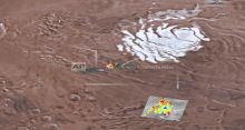 <font style='color:#000000'>Water buried beneath Martian landscape</font>
