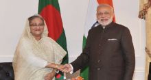 <font style='color:#000000'>Sheikh Hasina, Narendra Modi to inaugurate two rail projects tomorrow</font>