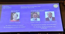 <font style='color:#000000'>3 scientists awarded chemistry Nobel Prize</font>